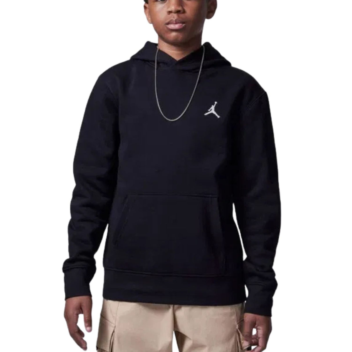 FELPA RAGAZZI JORDAN 9BD232 023 FELPATA NERO