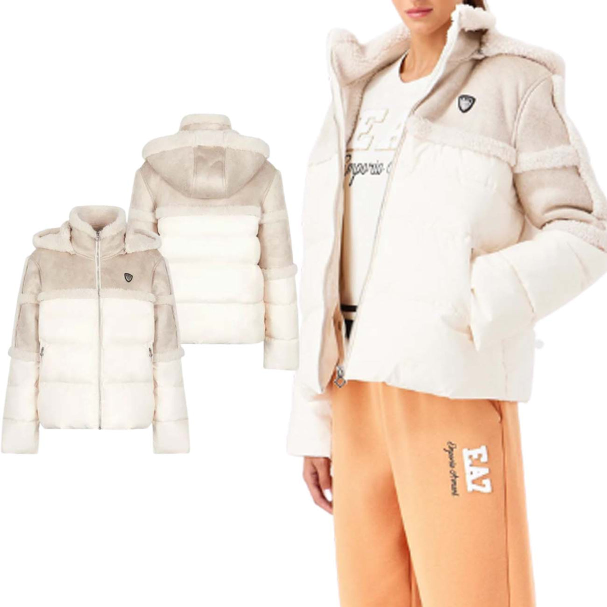 ARMANI EA7 WOMEN'S JACKET I23 6RTB15 TNAWZ 1720