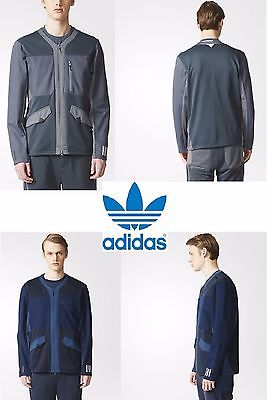 Veste Adidas Originals Sport CASUAL WM TT CARDIGAN pour homme Gris Bleu AO0847