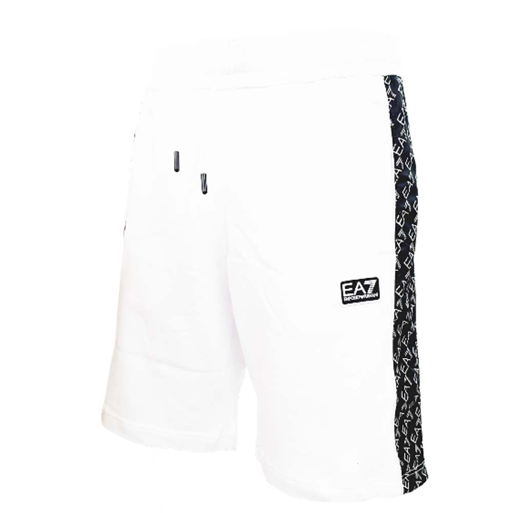 ARMANI EA7 3LPS55PJEQZ GRAPHIC COTTON SHORTS