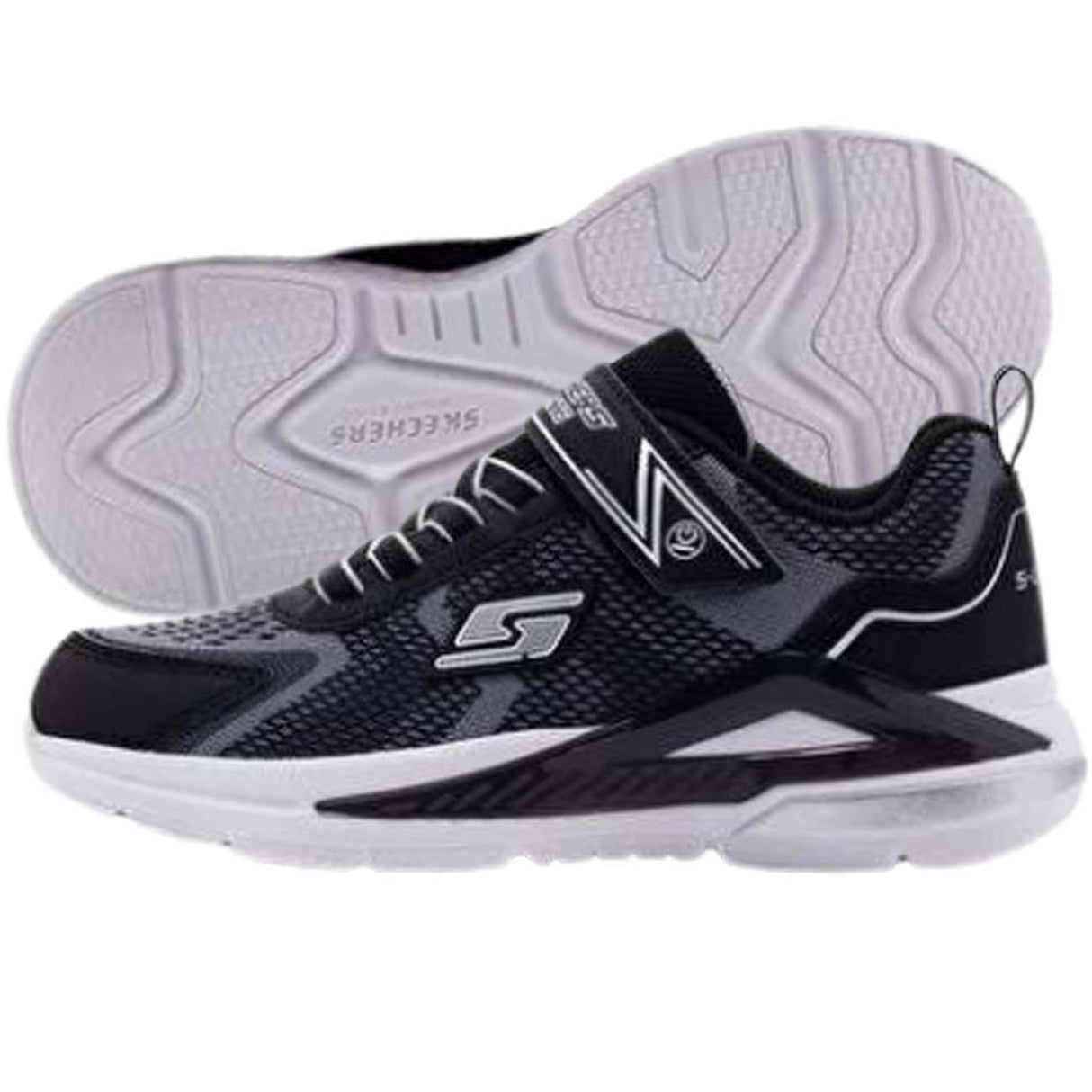 SCARPA RAGAZZI SKECHERS 401660L BKSL TRI NAMICS