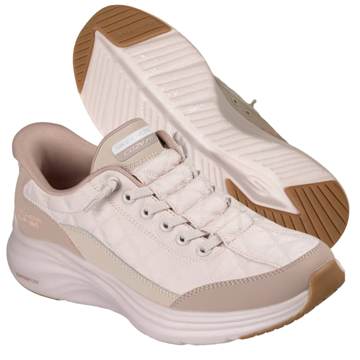 SCARPA DONNA SKECHERS 150404 NTTP SLIP INS CONTIUR