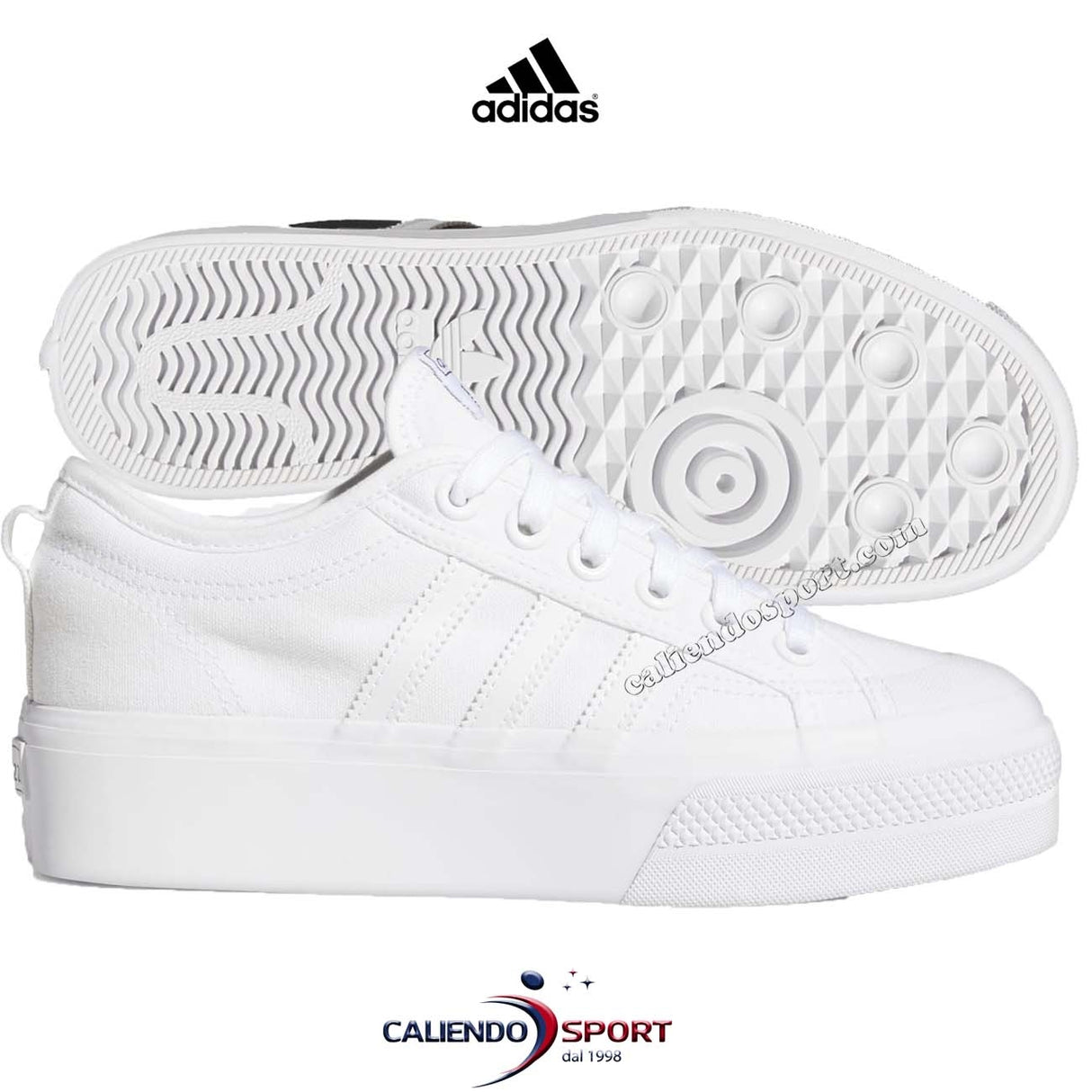 SCARPA ADIDAS DONNA FV5322 NIZZA PLATFORM W