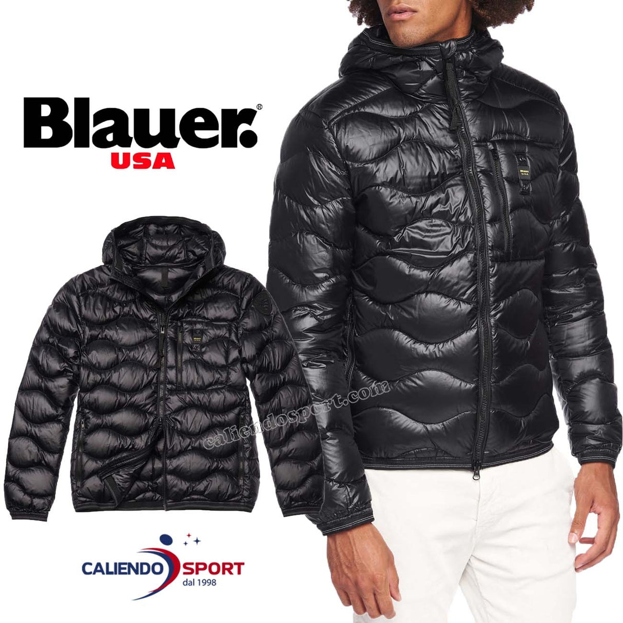 BLAUER 19WBLUC03056-004719 DOUDOUNE BLACK WAVE BOOTH
