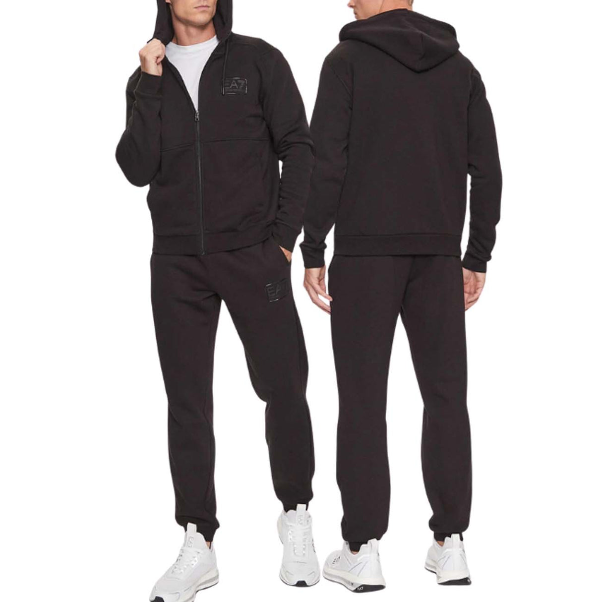 ARMANI EA7 I23 6RPV68 PJ07Z 1200 COTTON FLEECE TRACKSUIT