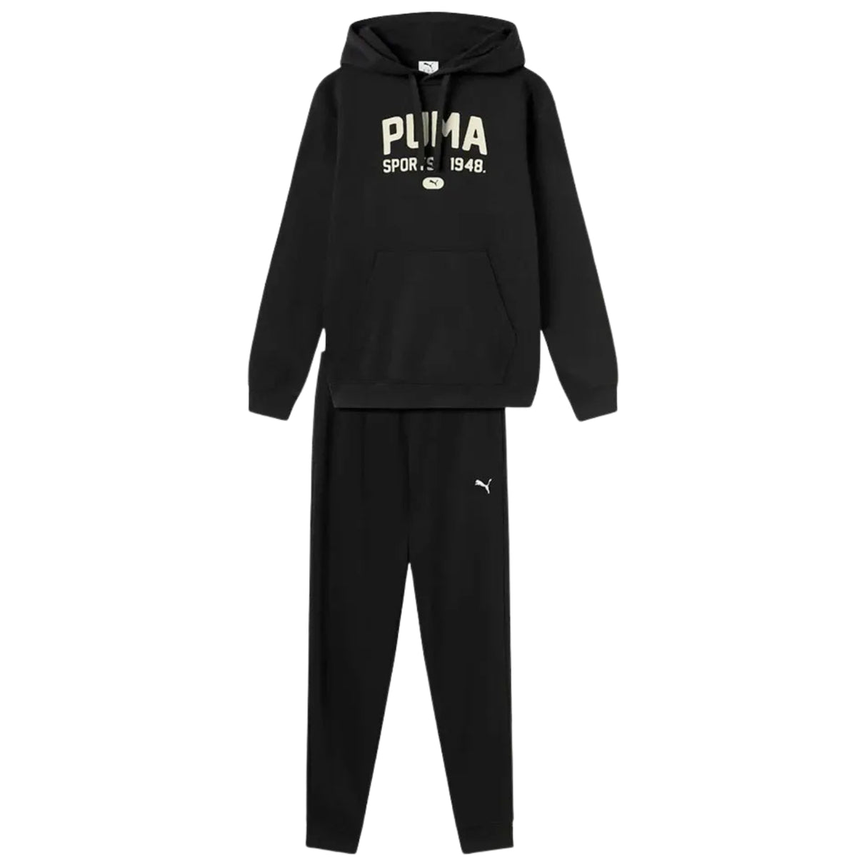 TUTA PUMA 693271 01 GRAPHIC COTONE FELPATO CAPPUCCIO