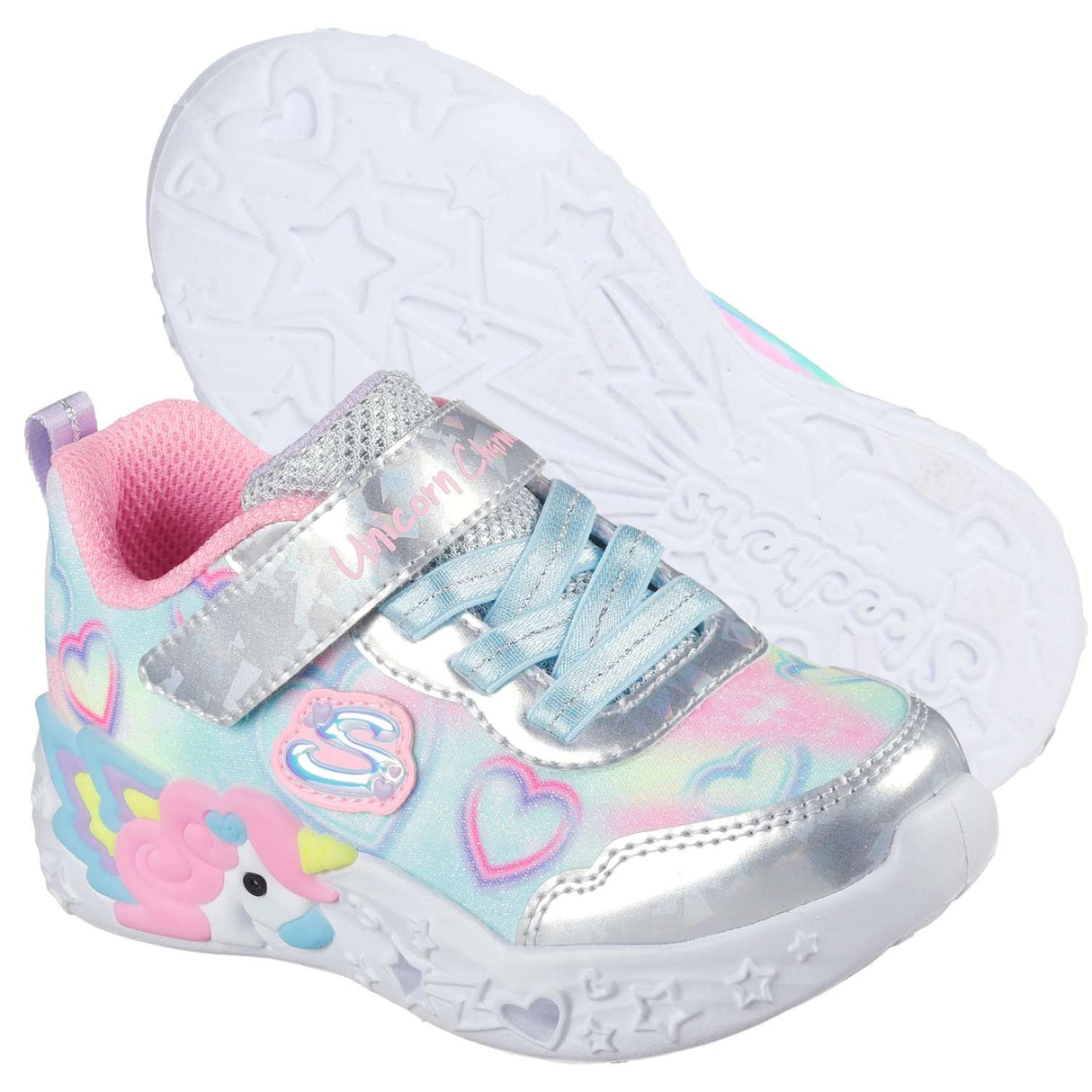 SCARPA BAMBINE SKECHERS 303064N SMLT UNICORN CHARMER