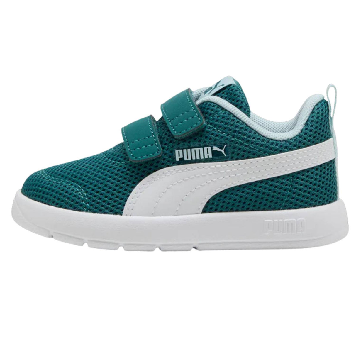SCARPA BAMBINI PUMA 398086 18 COURTFLEX STRAPPO