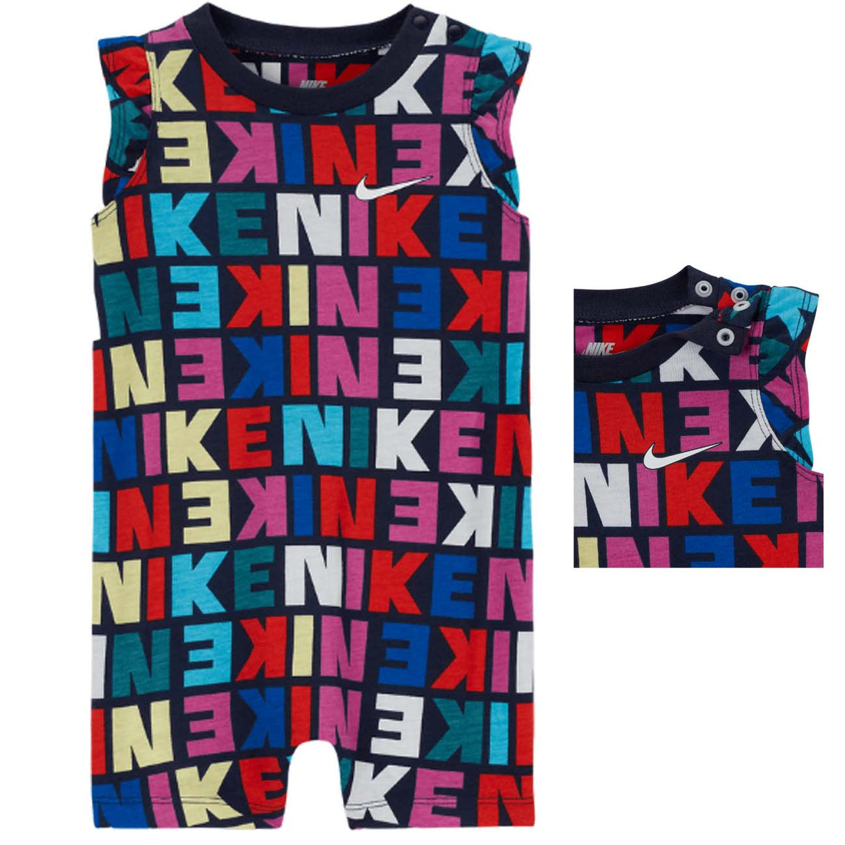 PAGLIACCETTO NIKE 06K554 695 CON STAMPE BAMBINI