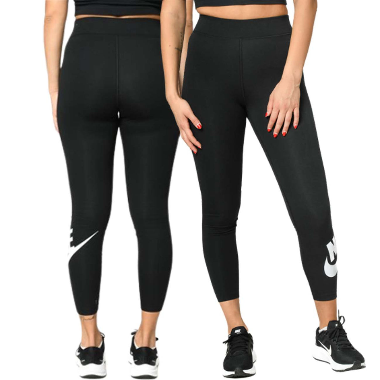 LEGGINGS SPORTWEAR POUR FEMMES NIKE DV7791 010 EN COTON NOIR