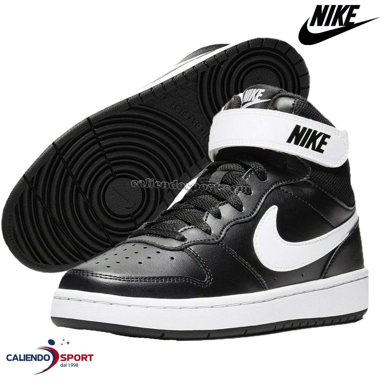 CHAUSSURES NIKE COURT BOROUGH MID 2 PSV POUR GARÇONS CD7783 010