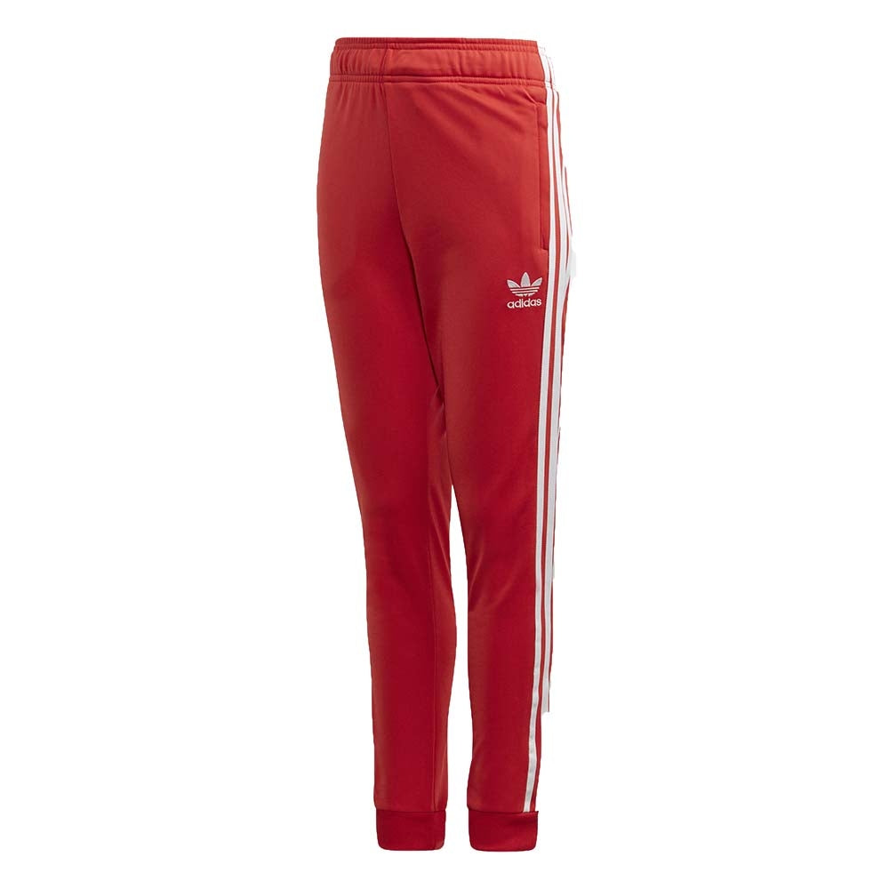 PANTALON DE SURVÊTEMENT ADIDAS DV2879 FM5676 POUR GARÇONS SST NOIR ROUGE