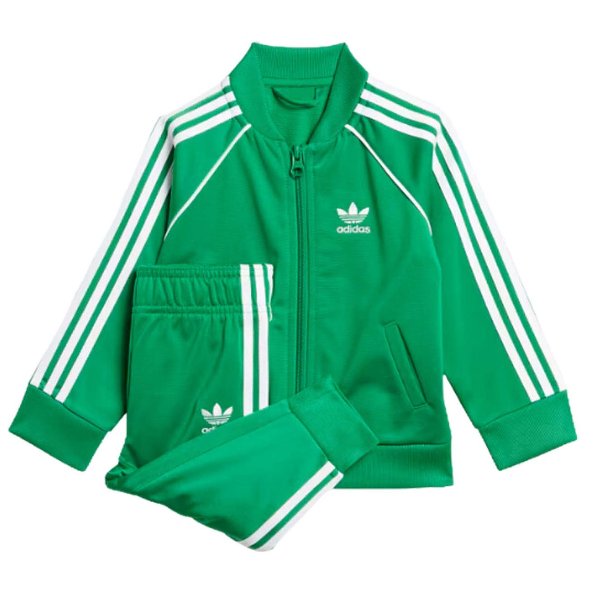 TUTA BAMBINI ADIDAS IP6697 ADICOLOR SST VERDE ACETATO