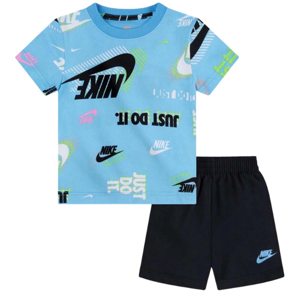 NIKE KIDS' COMPLETE 66K471 86K671 023 LIGHT BLUE COTTON