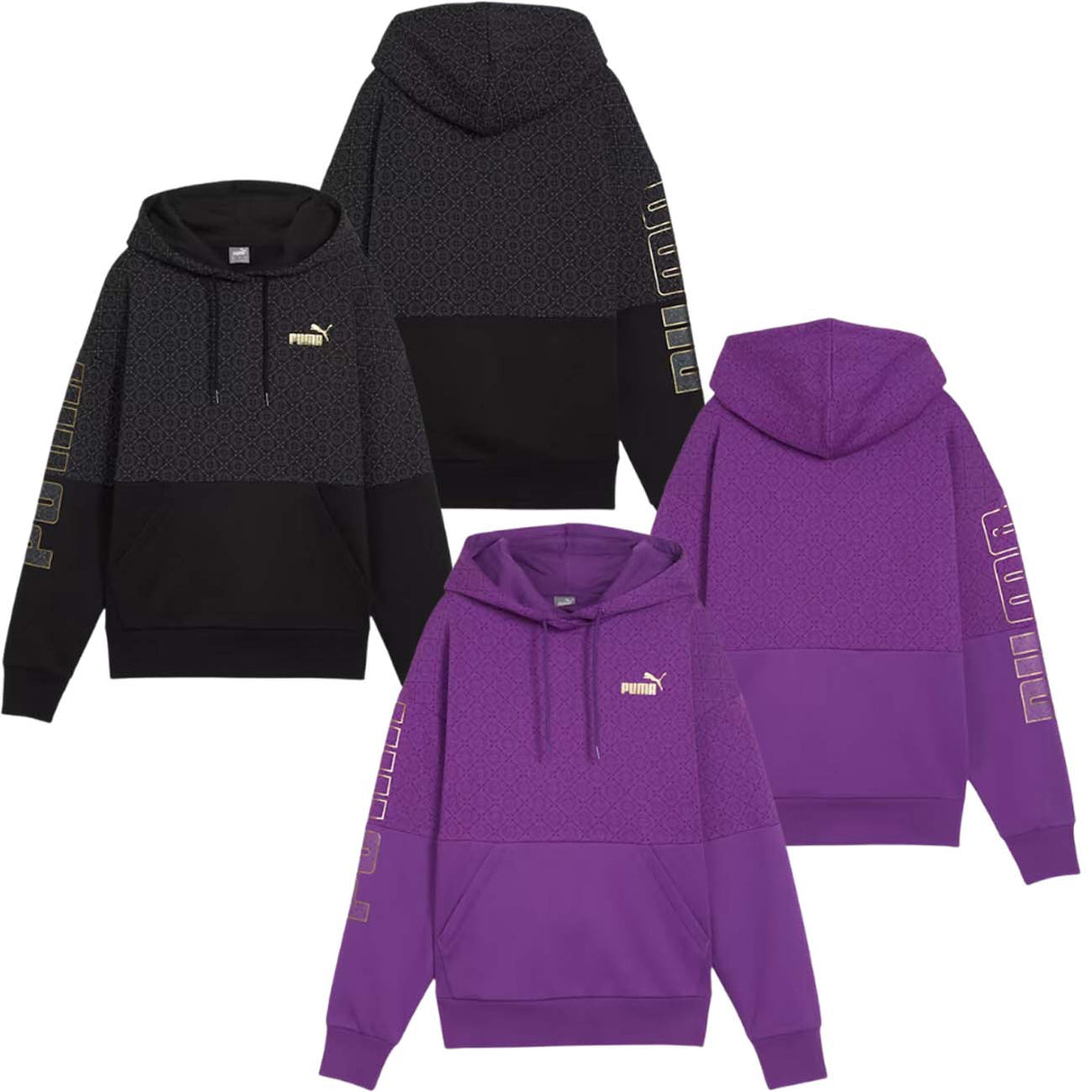 FELPA DONNA PUMA 677197 POWER LOGO LOVE COTONE FELPATO