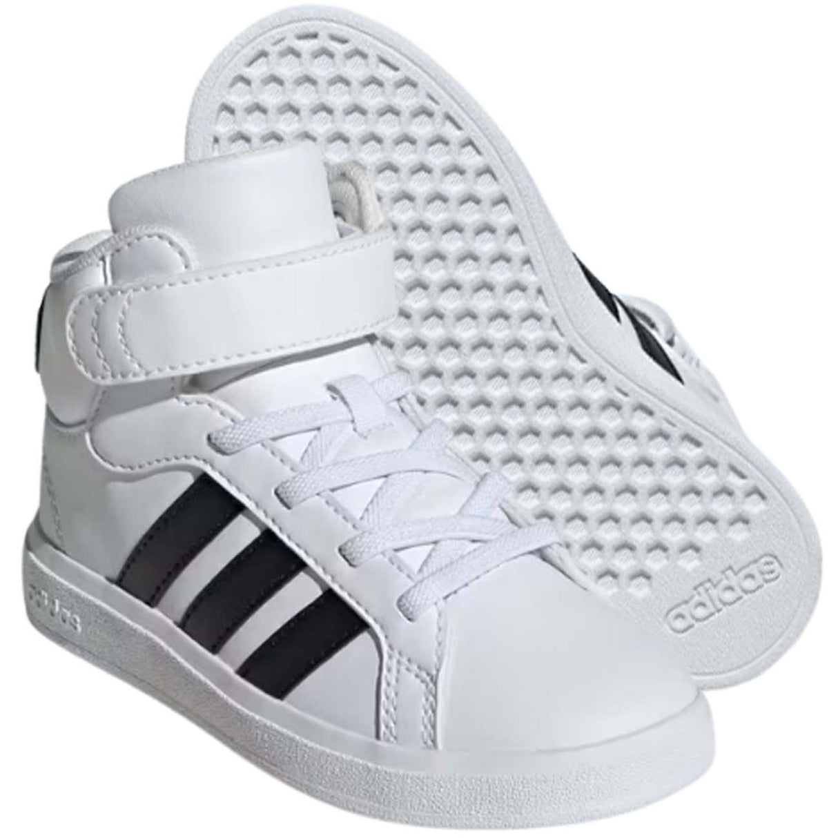 SCARPA RAGAZZI ADIDAS IE3862 GRAND COURT STRAPPO