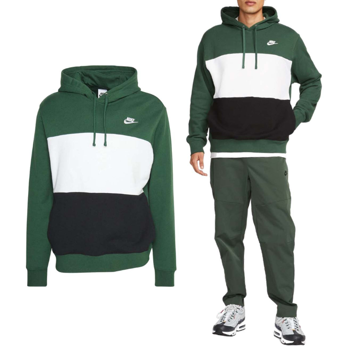 NIKE FB7415 323 CLUB M BRUSHED COTTON SWEATSHIRT