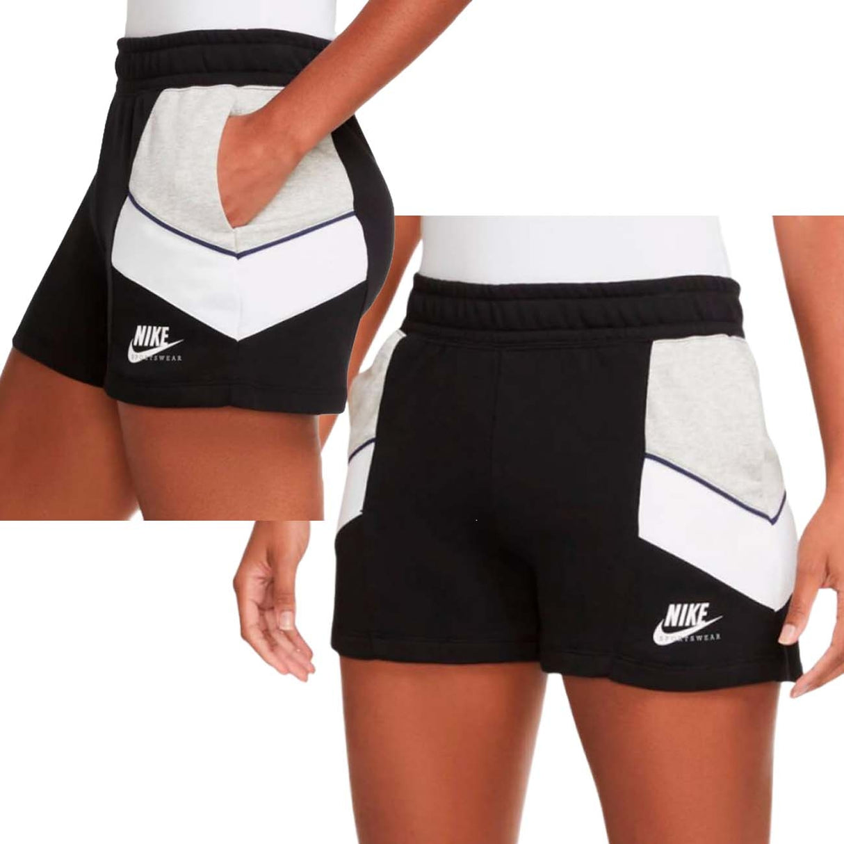 PANTALONCINO NIKE CZ9302 010 HERITAGE W NSW