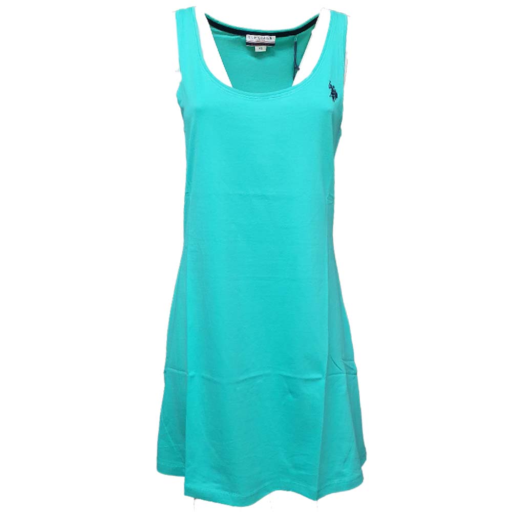 VESTITO DONNA US POLO 66029 50313 SENZA MANICHE COTONE