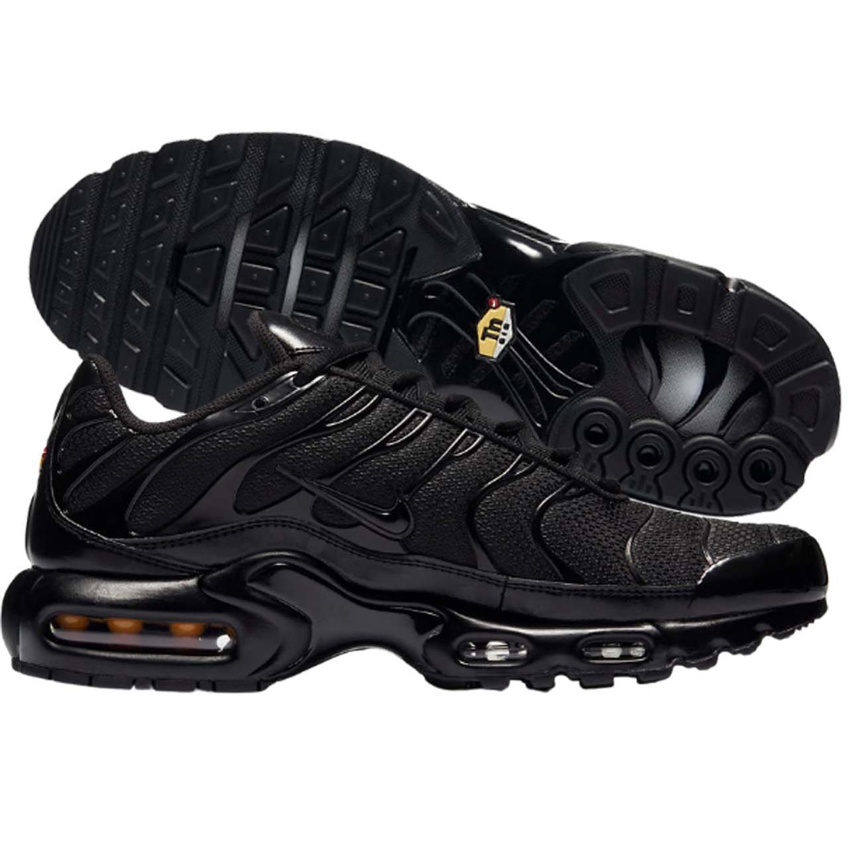 SCARPA NIKE 604133 050 AIR MAX PLUS NERO