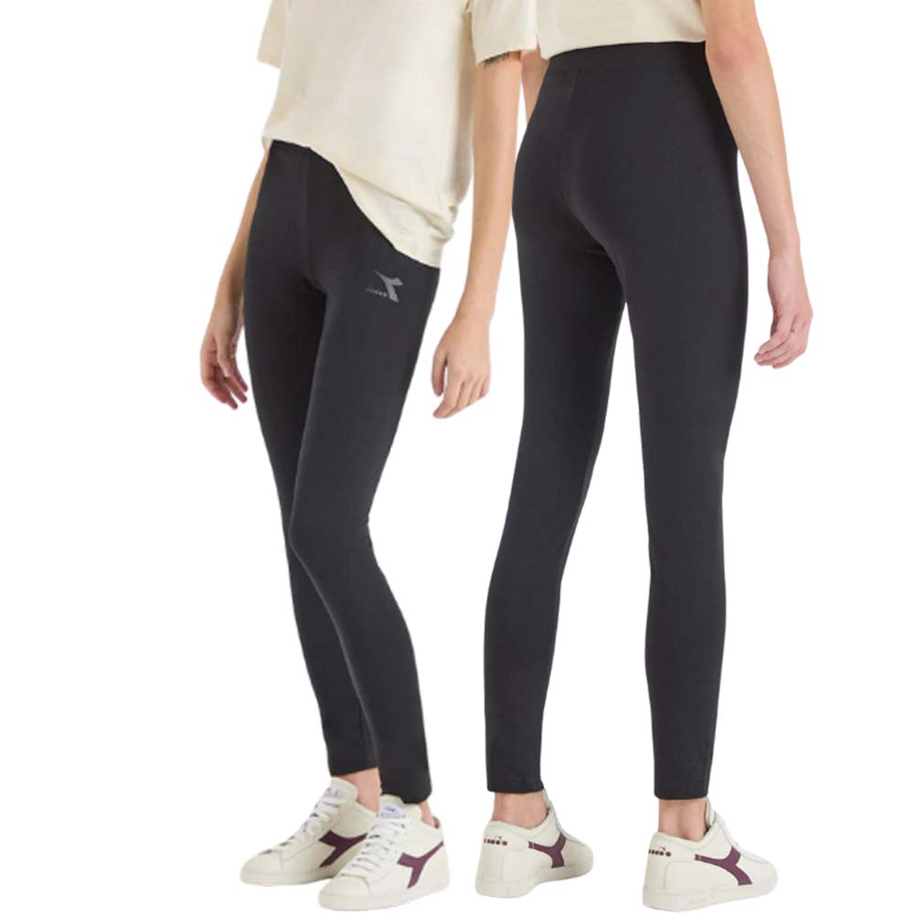 LEGGINGS DONNA DIADORA 179488 80013 NERO COTONE
