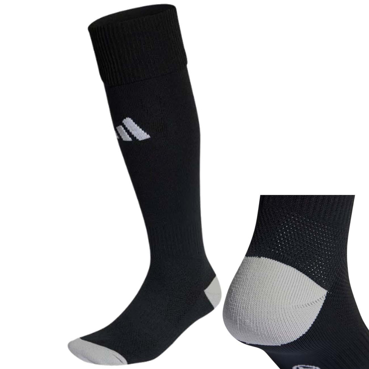 ADIDAS IB7813 MILANO 23 FOOTBALL SOCKS BLACK