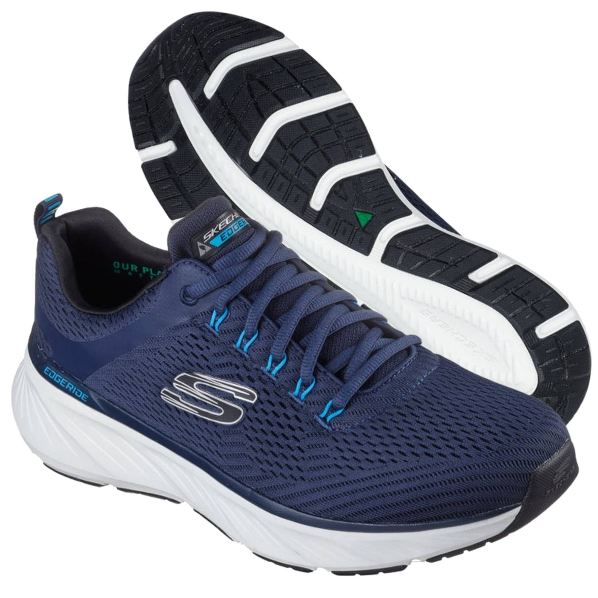 SCARPA SKECHERS 232843 NVBL ARCH FIT BANLIN BLU