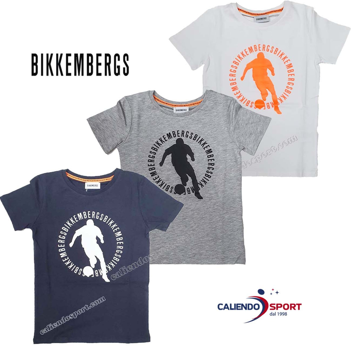 T-SHIRT À MANCHES COURTES EN COTON BIKKEMBERG BK0053