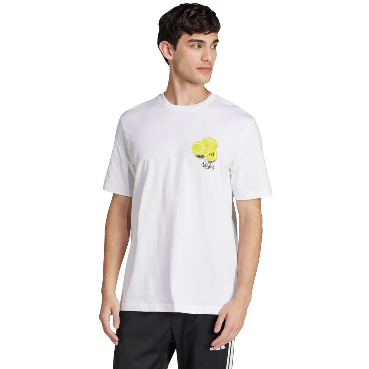 T-SHIRT ADIDAS JJ3959 LOUNGE STILL LIFE LEMONS
