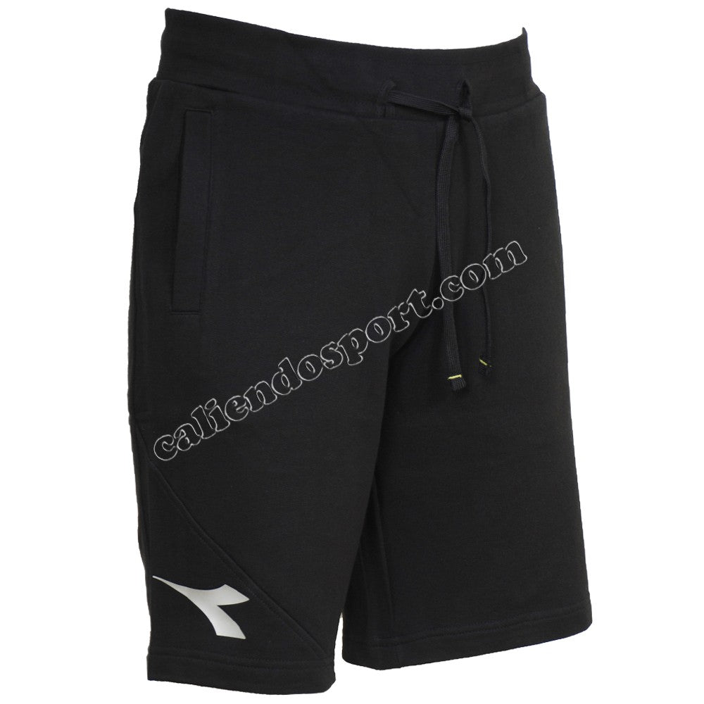 DIADORA MEN'S SHORTS 159642 GYM RUNNING SPORT CASUAL BLUE BLACK