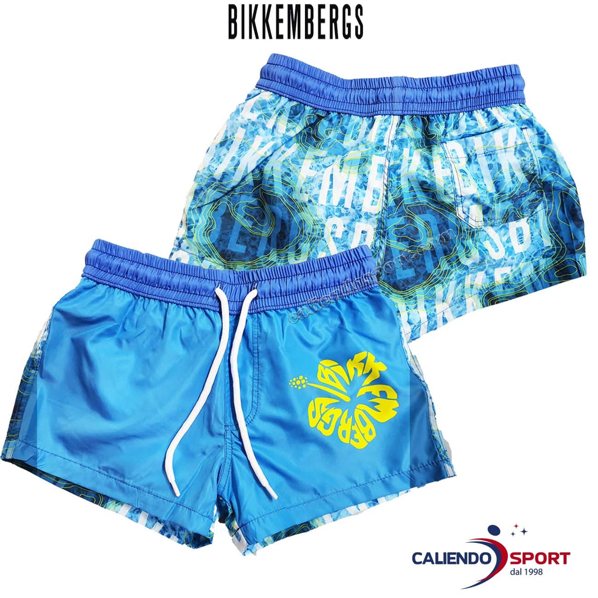 COSTUME BIKKEMBERGS BAMBINO BK0365 AZZURRO