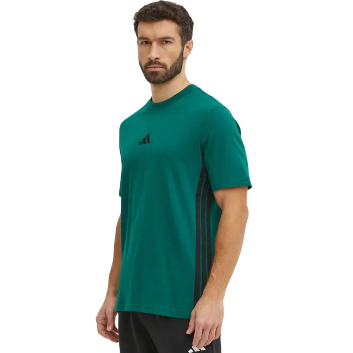 T-SHIRT ADIDAS JD1905 COTONE VERDE ESSENTIALS