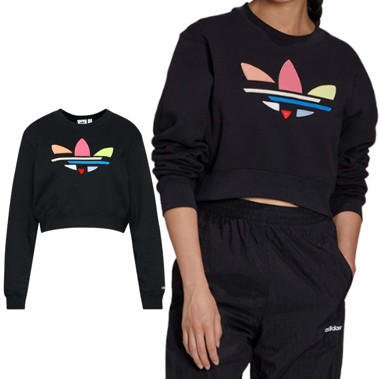 Sweat à capuche ADIDAS H22854 ADICOLOR POUR FEMMES