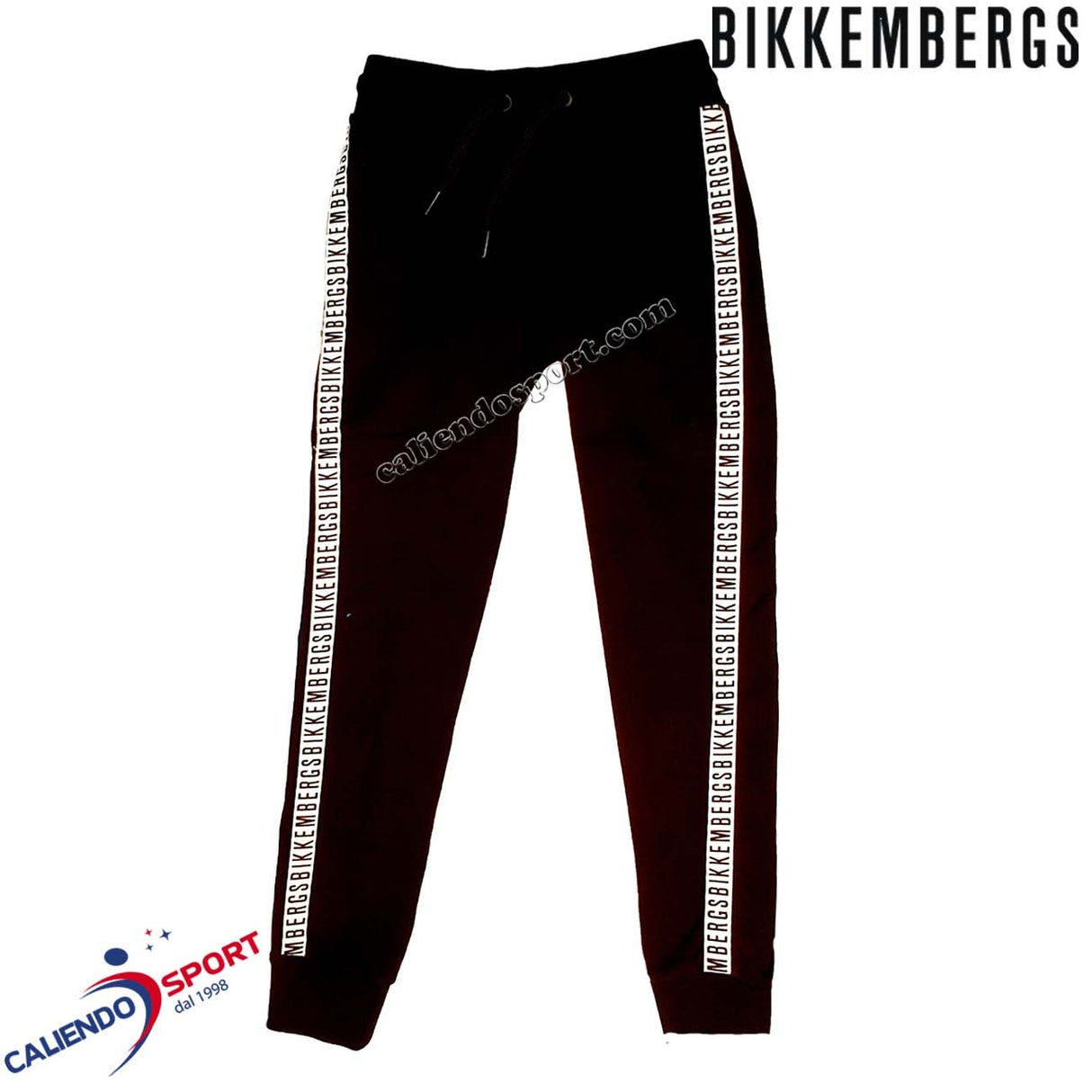 PANTALON DE SURVÊTEMENT NOIR POUR GARÇONS BIKKEMBERGS BK0127