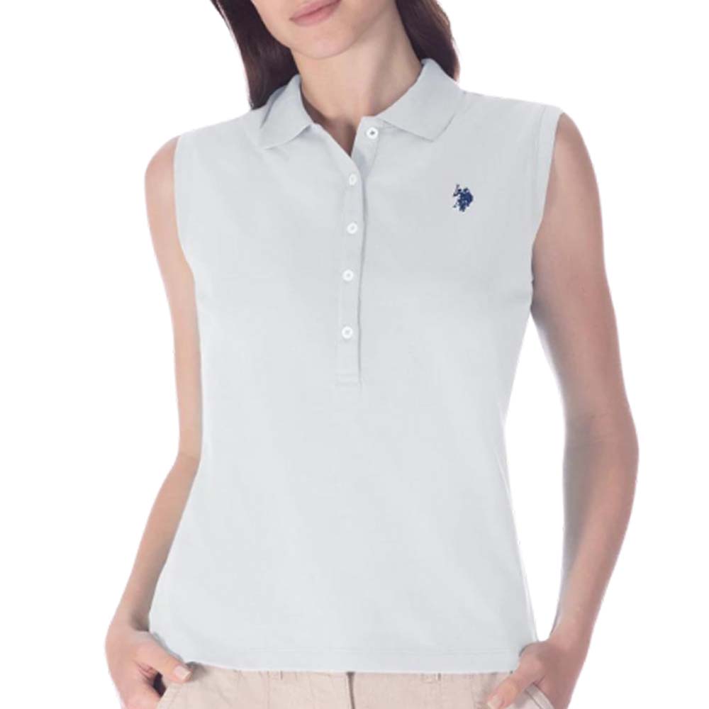 POLO DONNA U.S. POLO 48439 61473 COTONE SMANICATO