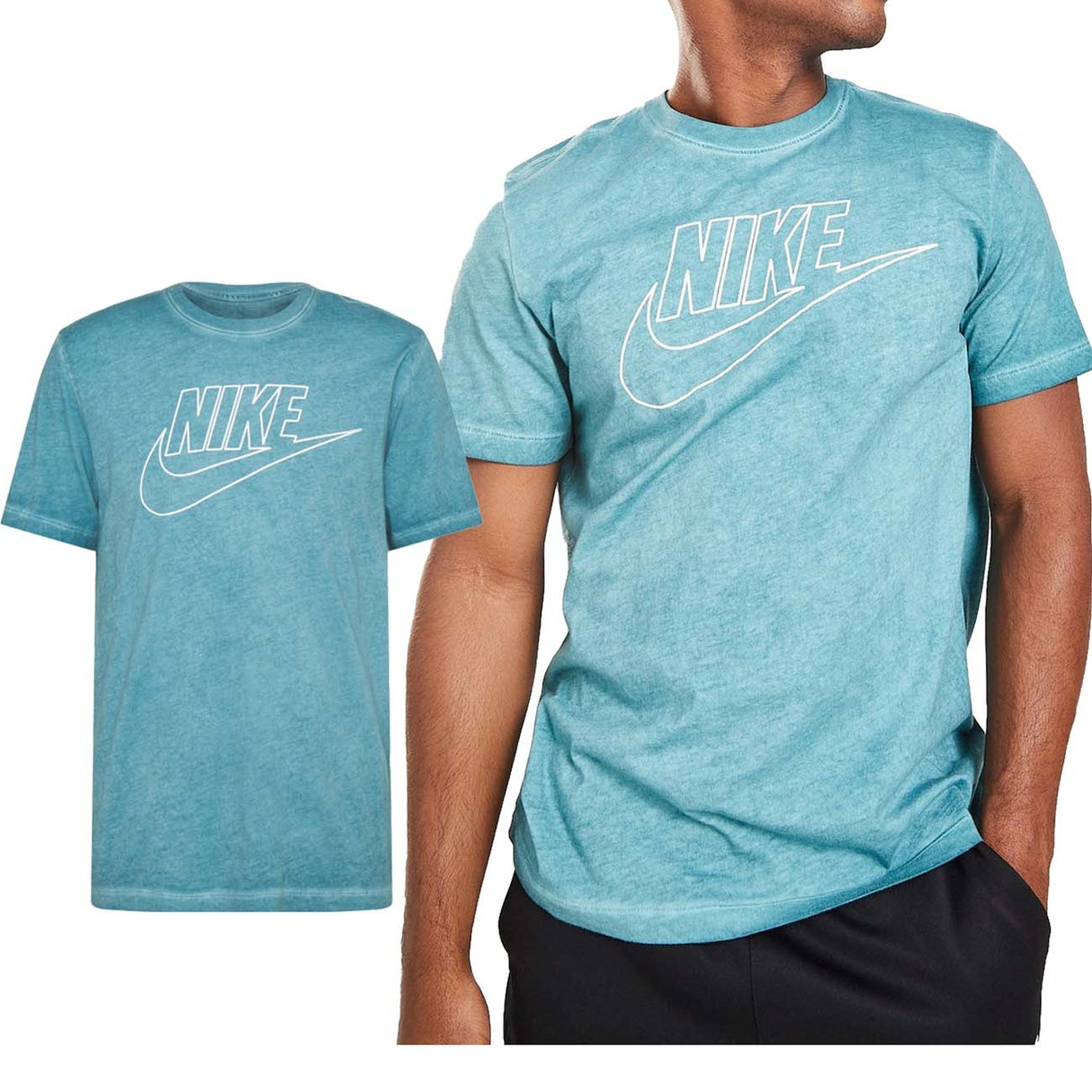 T-SHIRT NIKE DD2709 393 SPORTSWEAR DYE WASHED