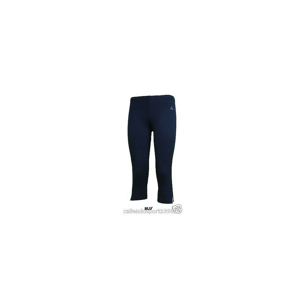 Pantaloni Capri Donna ON128 Tuta Sport Fitness Dance Cotone Elastici Palestra Italy