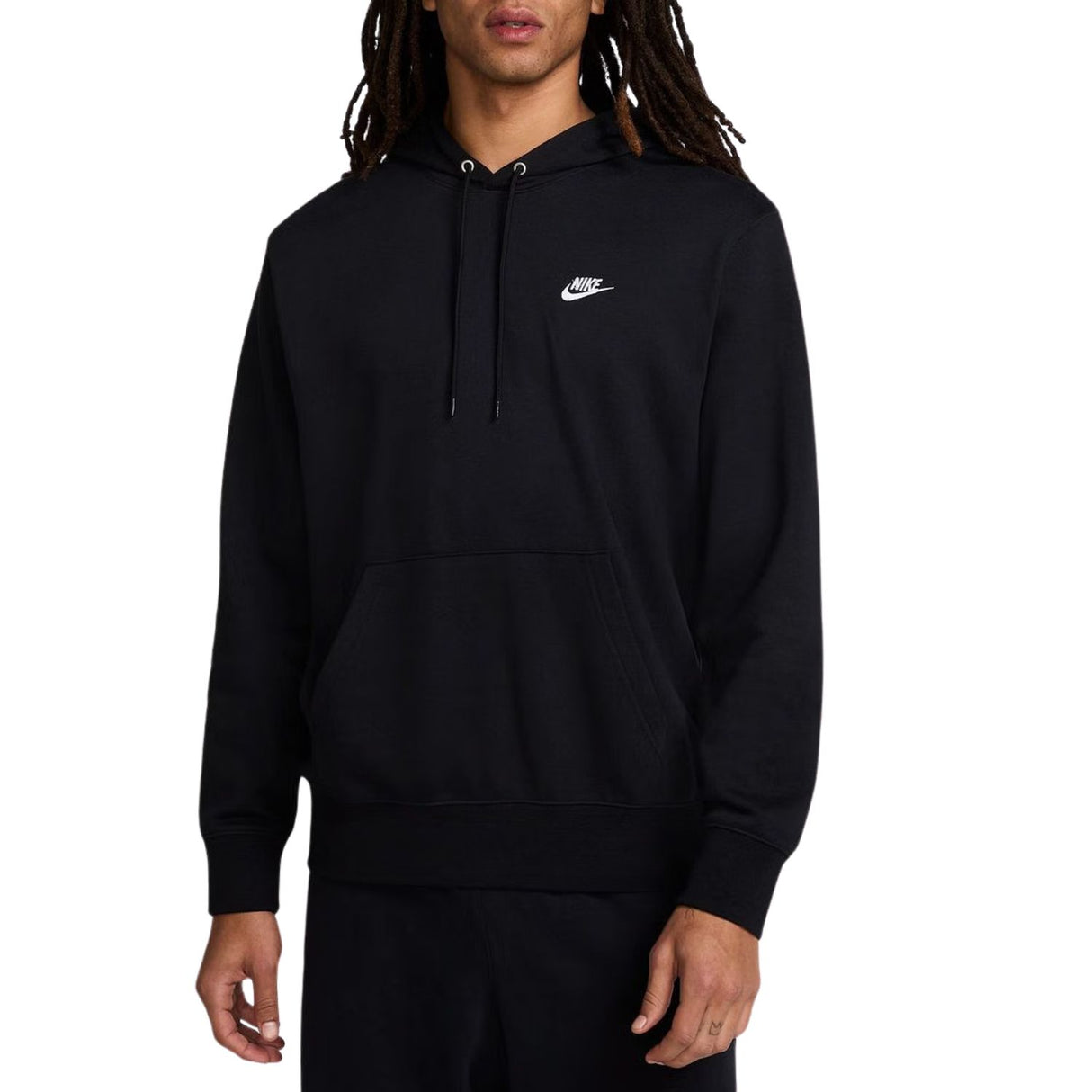 FELPA NIKE FN3866 010 CLUB SPORTWEAR COONE GARZATO