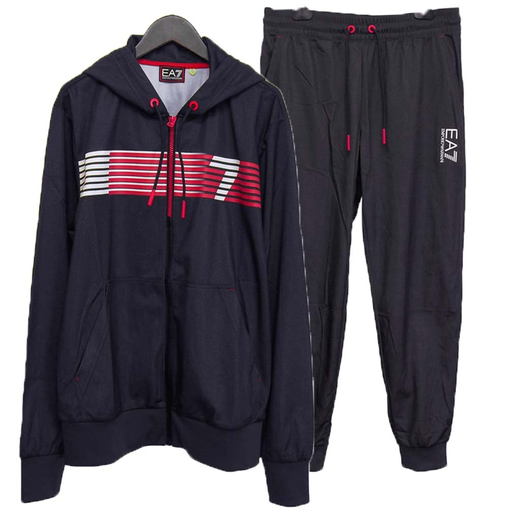 SURVÊTEMENT HOMME ARMANI 6GPV60PJ08Z AVEC CAPUCHE NOIRE