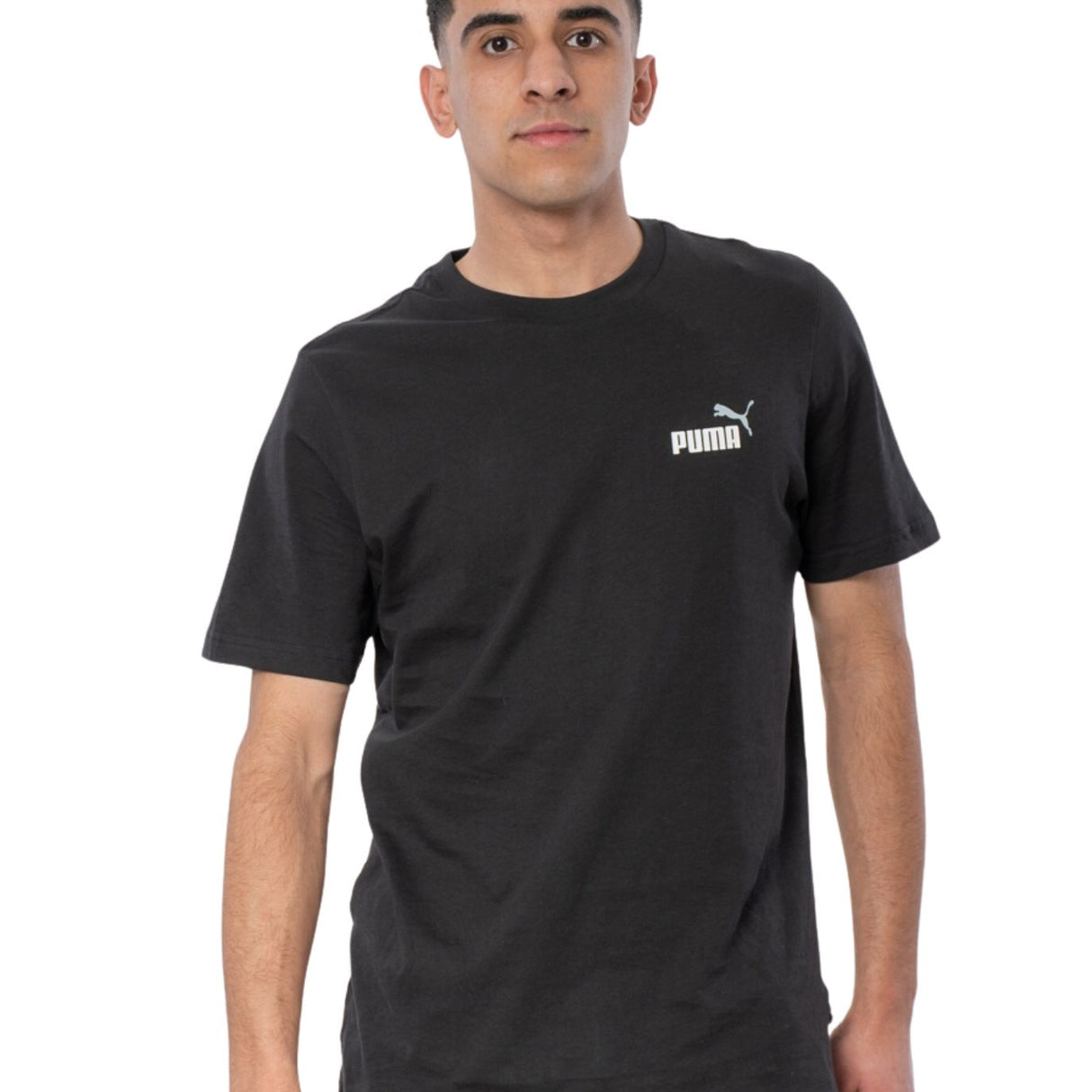 T-SHIRT PUMA 674470 61 GRAFHIC NERO SUMMER COTONE