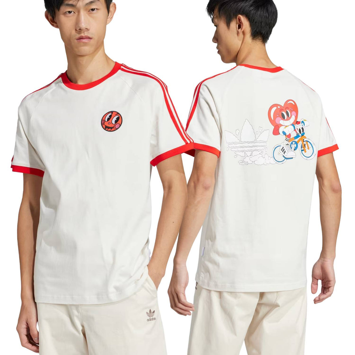 T-SHIRT ADIDAS JD0716 ORIGINALS COTONE