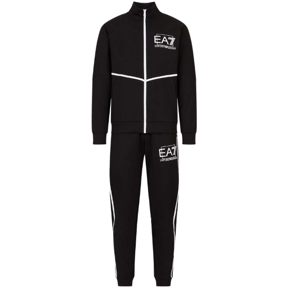 ARMANI EA7 3RPV75 PJ05Z BRUSHED COTTON TRACKSUIT