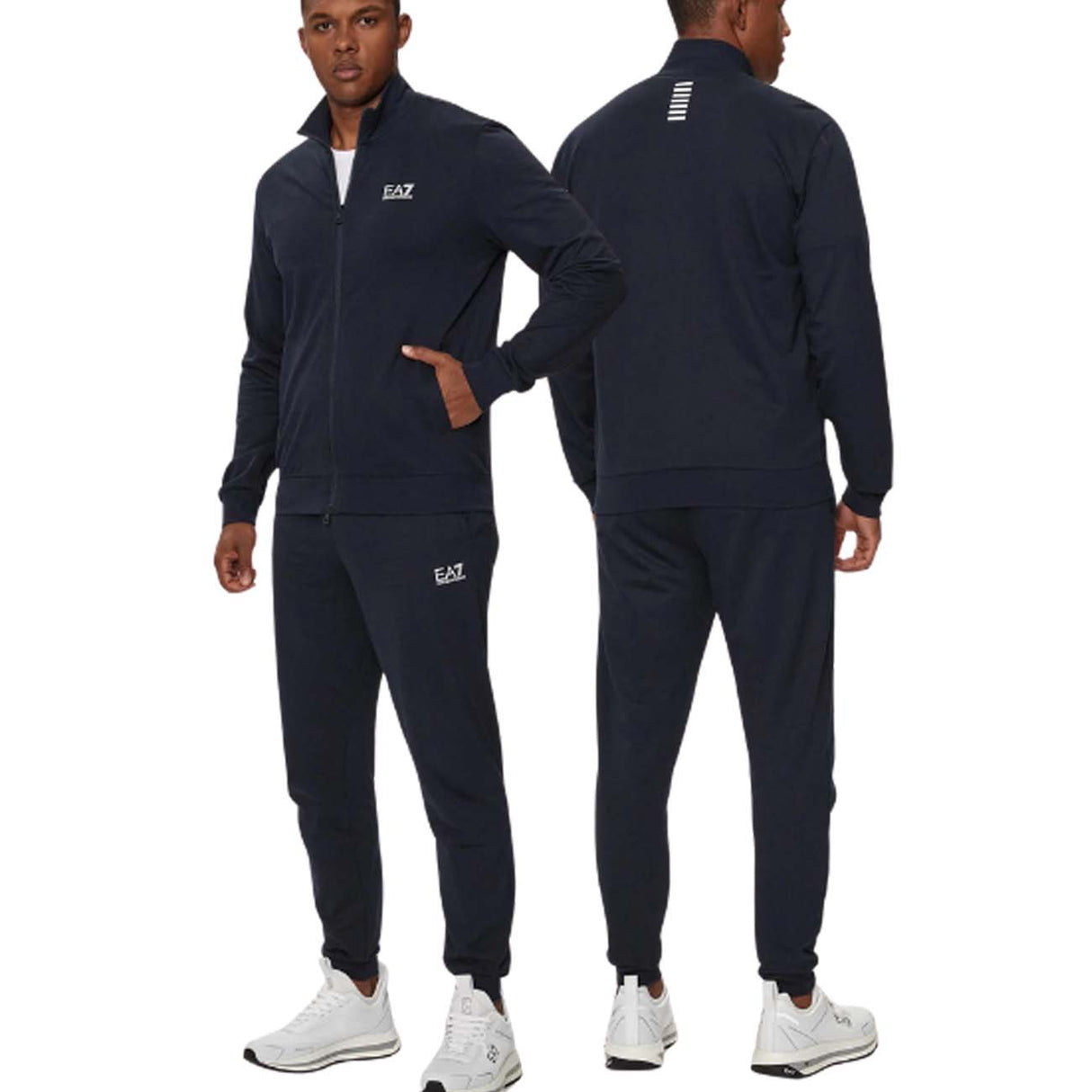 TUTA ARMANI A7 I25 8NPV68 PJVTZ 1562 COTONE FELPATO BLU