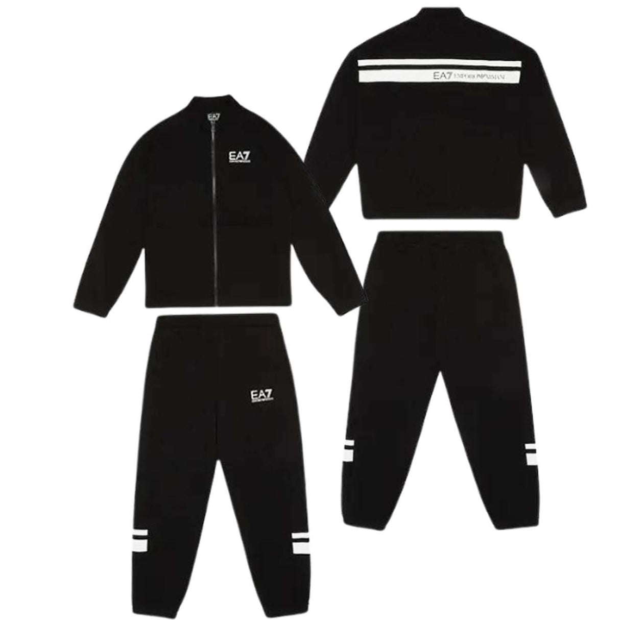 TUTA BAMBINI ARMANI EA7 E24 3DBV57 BJ05Z 1200 COTONE