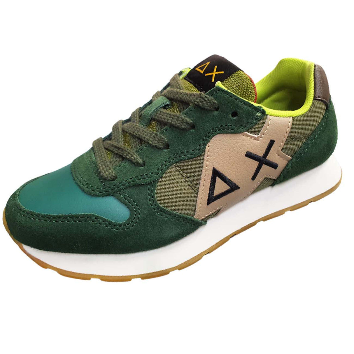 SCARPA RAGAZZI SUN 68 Z44314T 37 VERDE LACCI