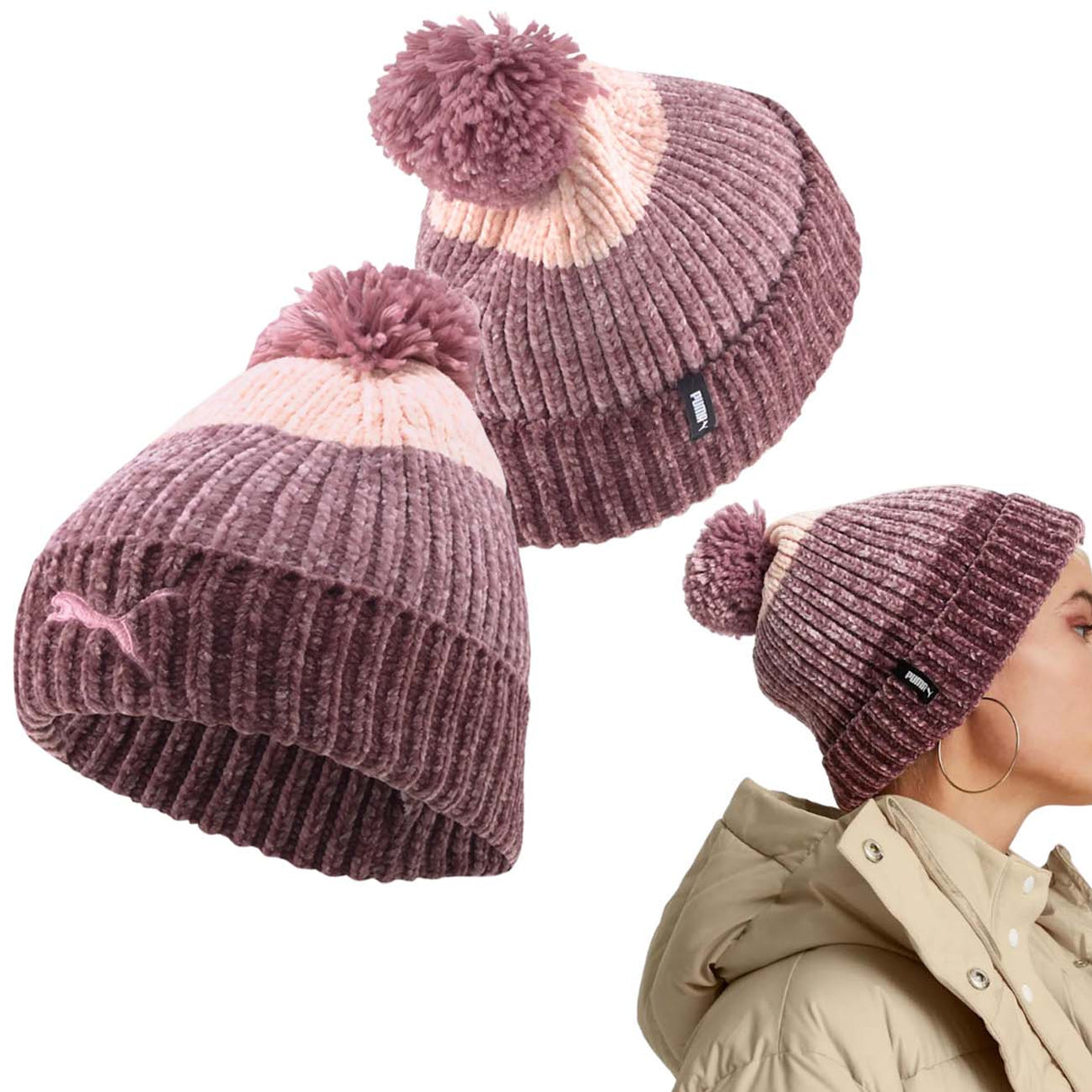 BERRETTO DONNA PUMA 023436 05 PON PON TAGLIA UNICA