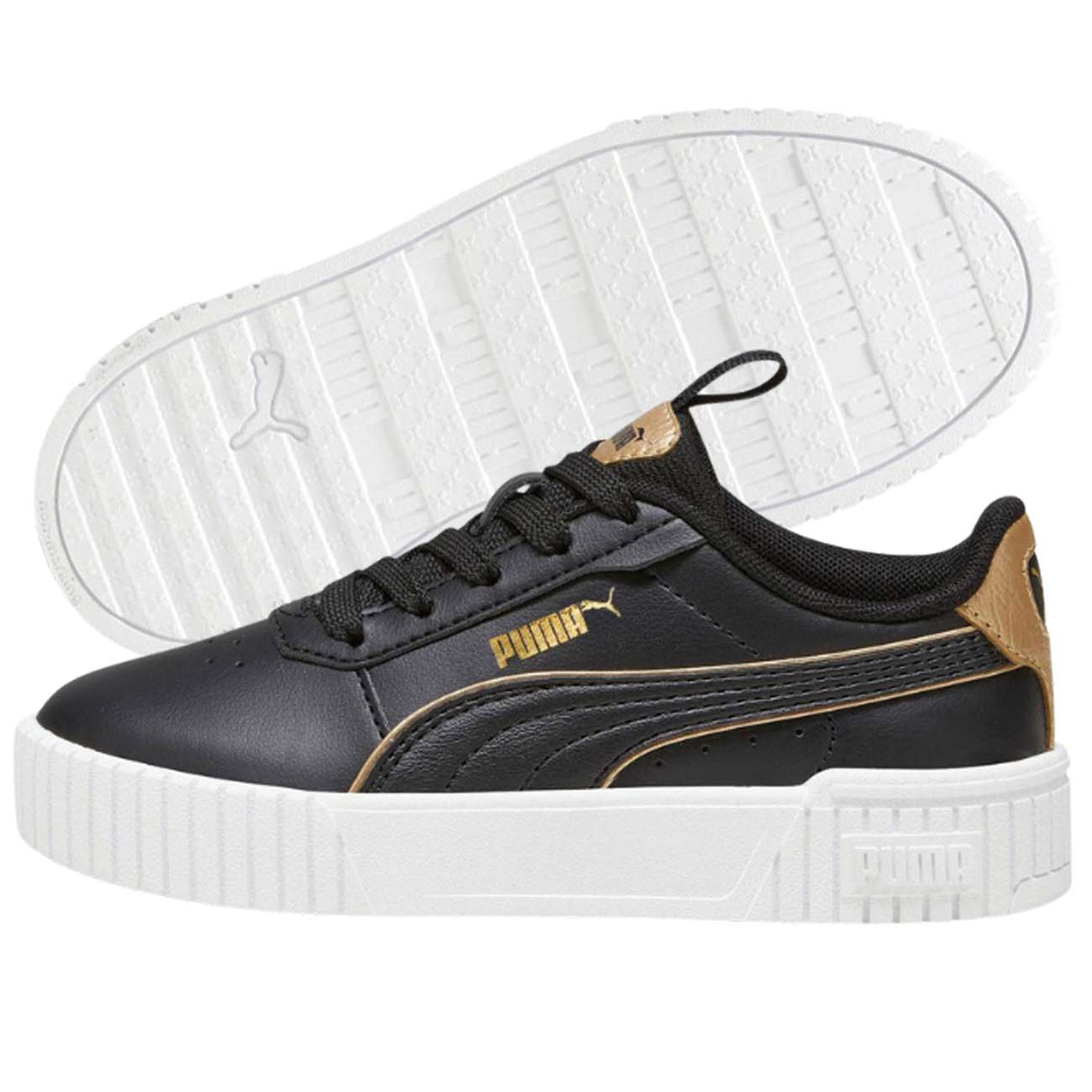 SCARPA BAMBINE PUMA 394424 01 CARINA 2.0 POP UP MTLLCS
