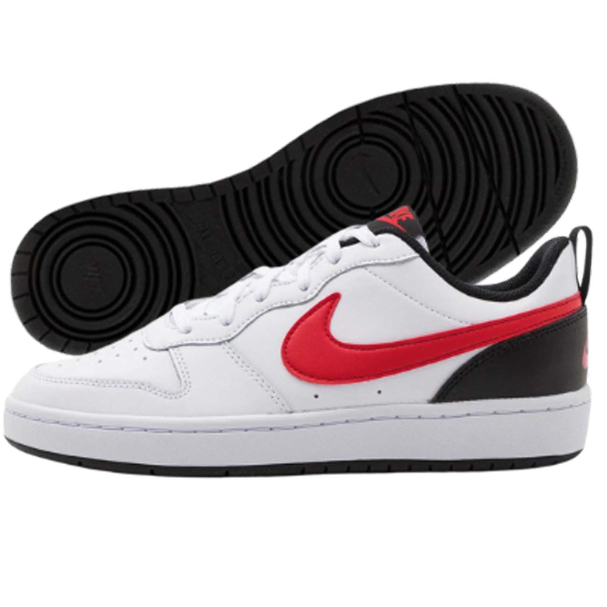 SCARPA NIKE BQ5448 110 BIANCO COURT BOROUGH LOW 2 GS RAGAZZI