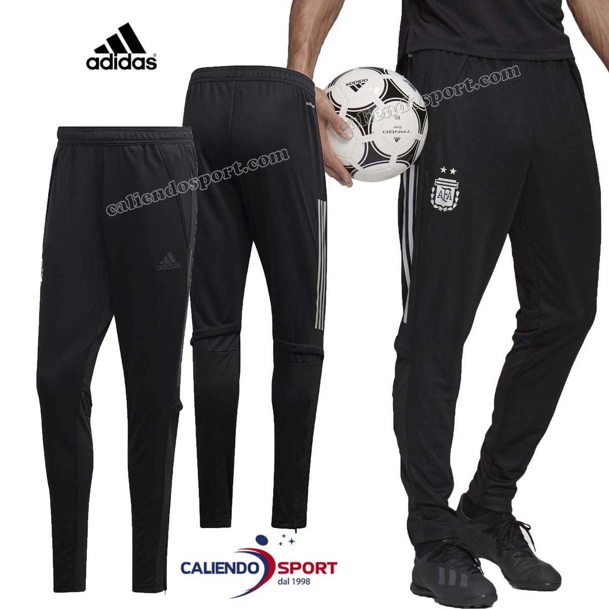 PANTALON D'ENTRAINEMENT ADIDAS ARGENTINA FH8580 NOIR