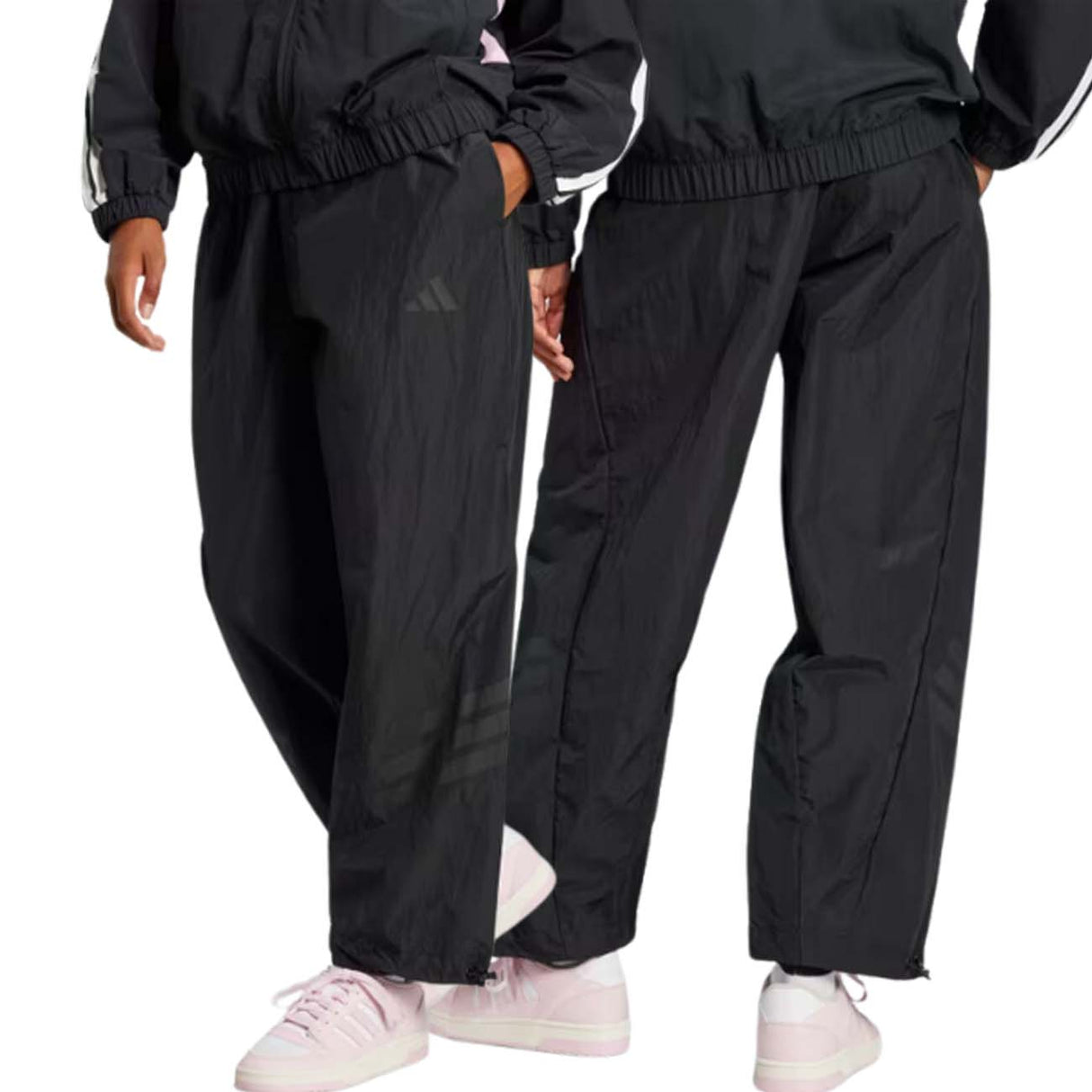 PANTALONE DONNA ADIDAS JE0147 FUTURE ICONS NERO MICROFIBRA